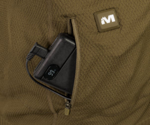 Nucleus Heated Vest - Brown Clay