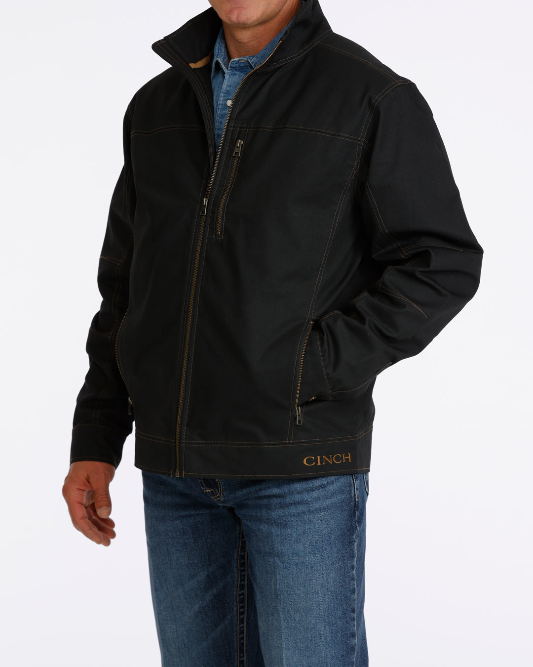 Step out in both style and functionality with our rugged Men's Western Outerwear