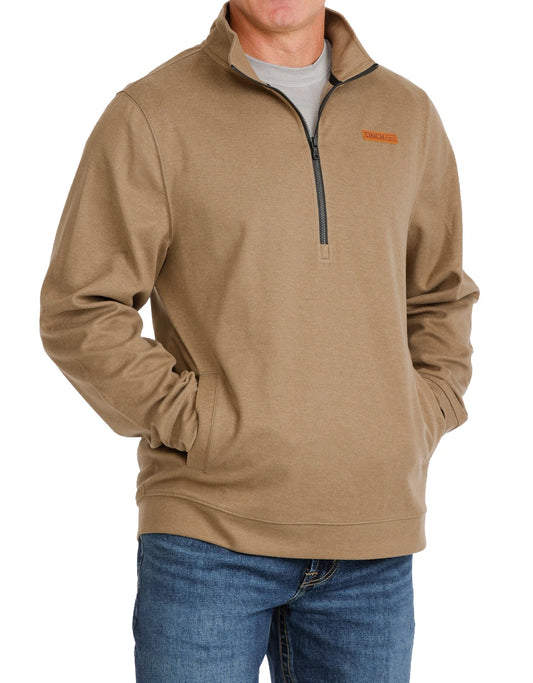 MAN WITH TAN JACKET WITH WHITE BACKGROUND