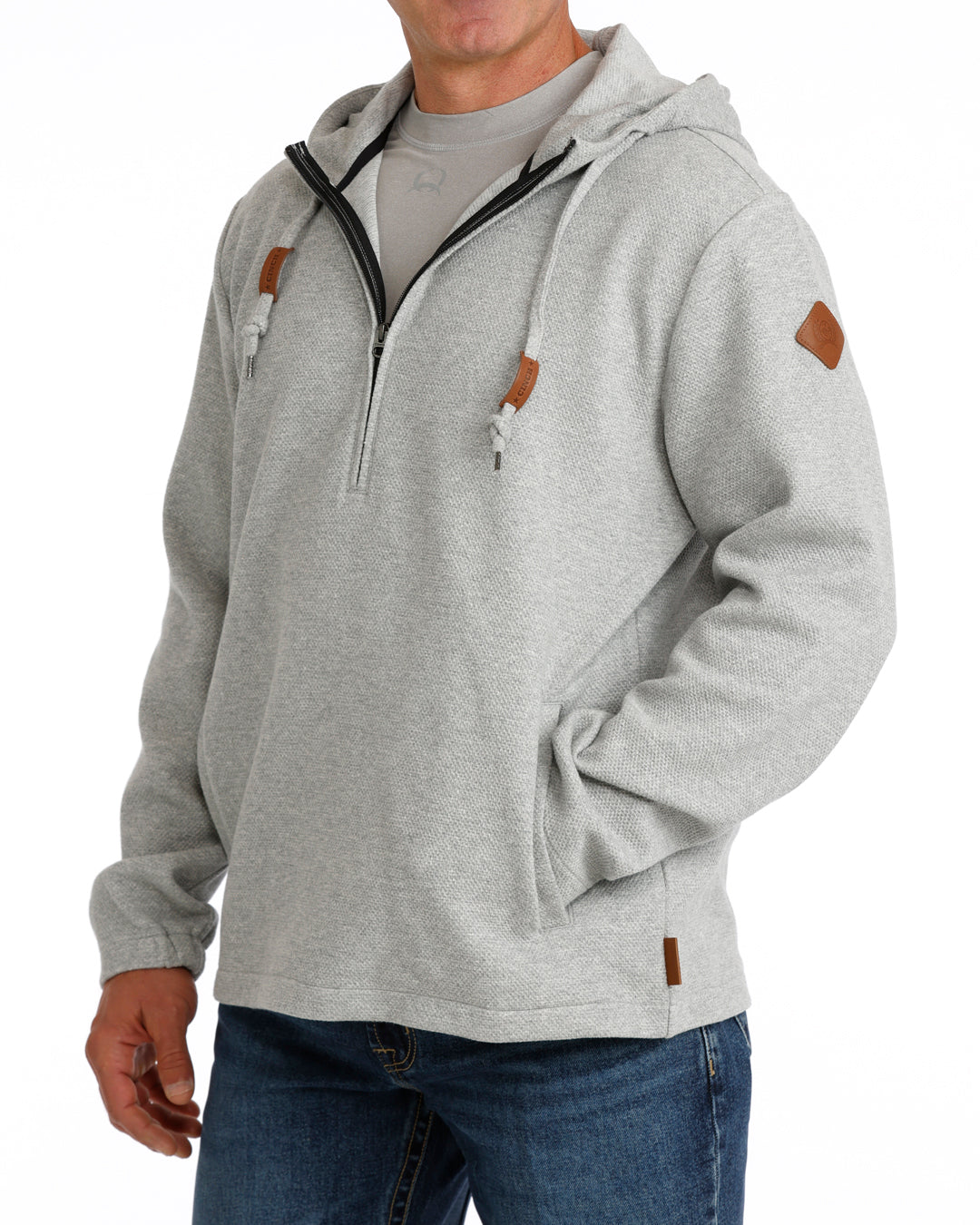 CINCH MENS HOODIE  - GRY-MWK1973001