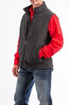Cinch Men's Black Bonded Concealed Carry Vest