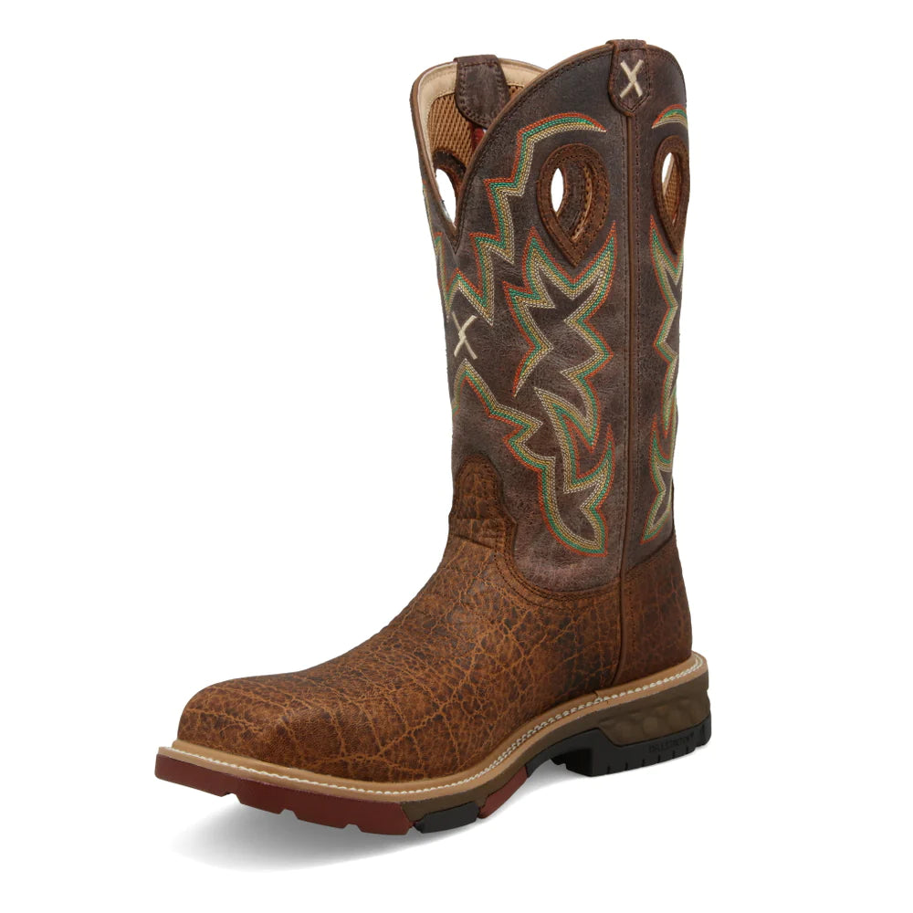 MENS TWISTED X 12" WESTERN WORK BOOT