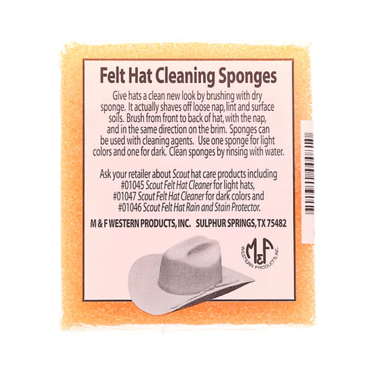 FELT HAT CLEANING SPONGES