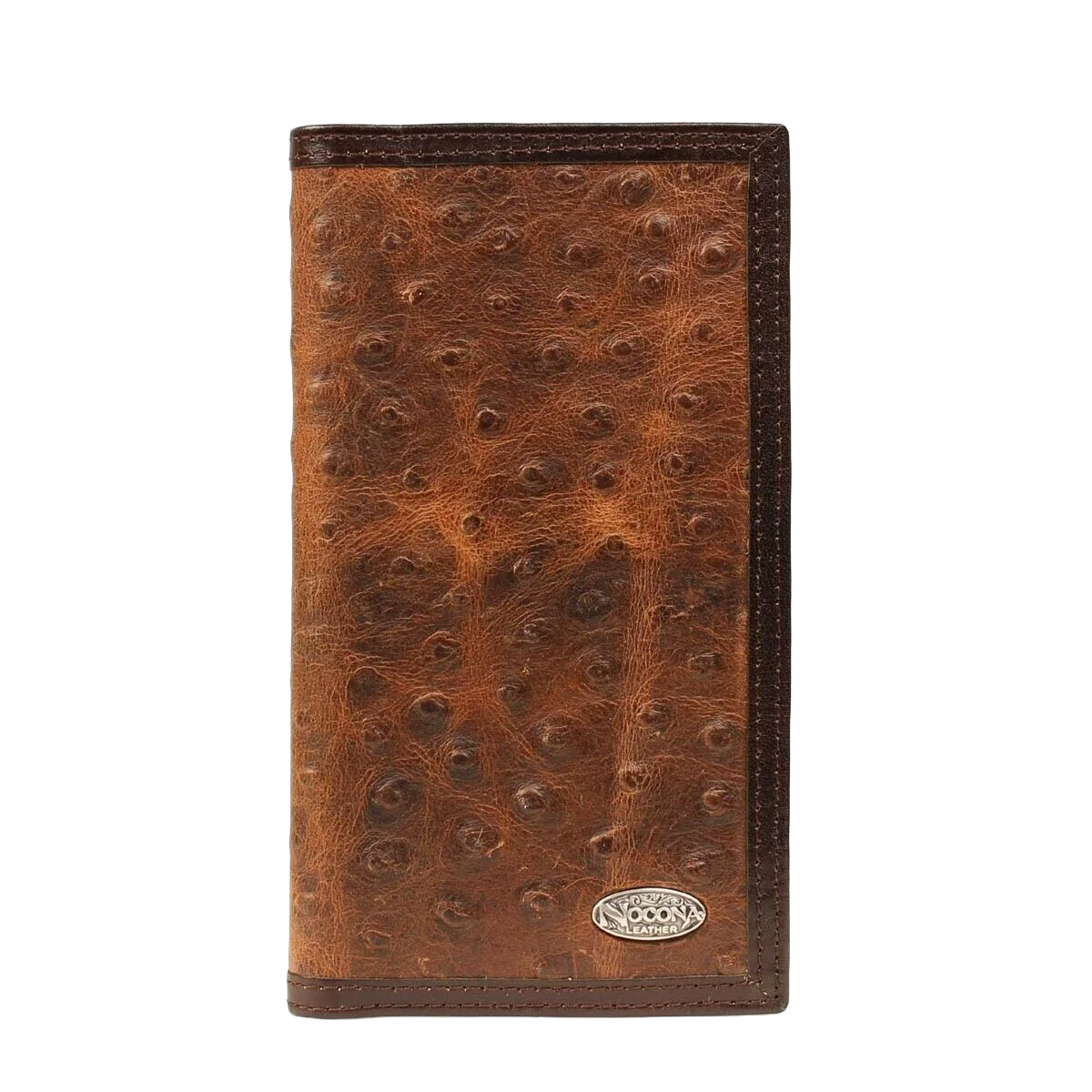 Nocona Men's Print Leather Rodeo Wallet