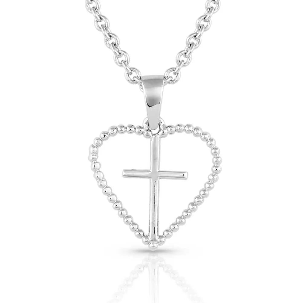 Faith Within Heart Necklace