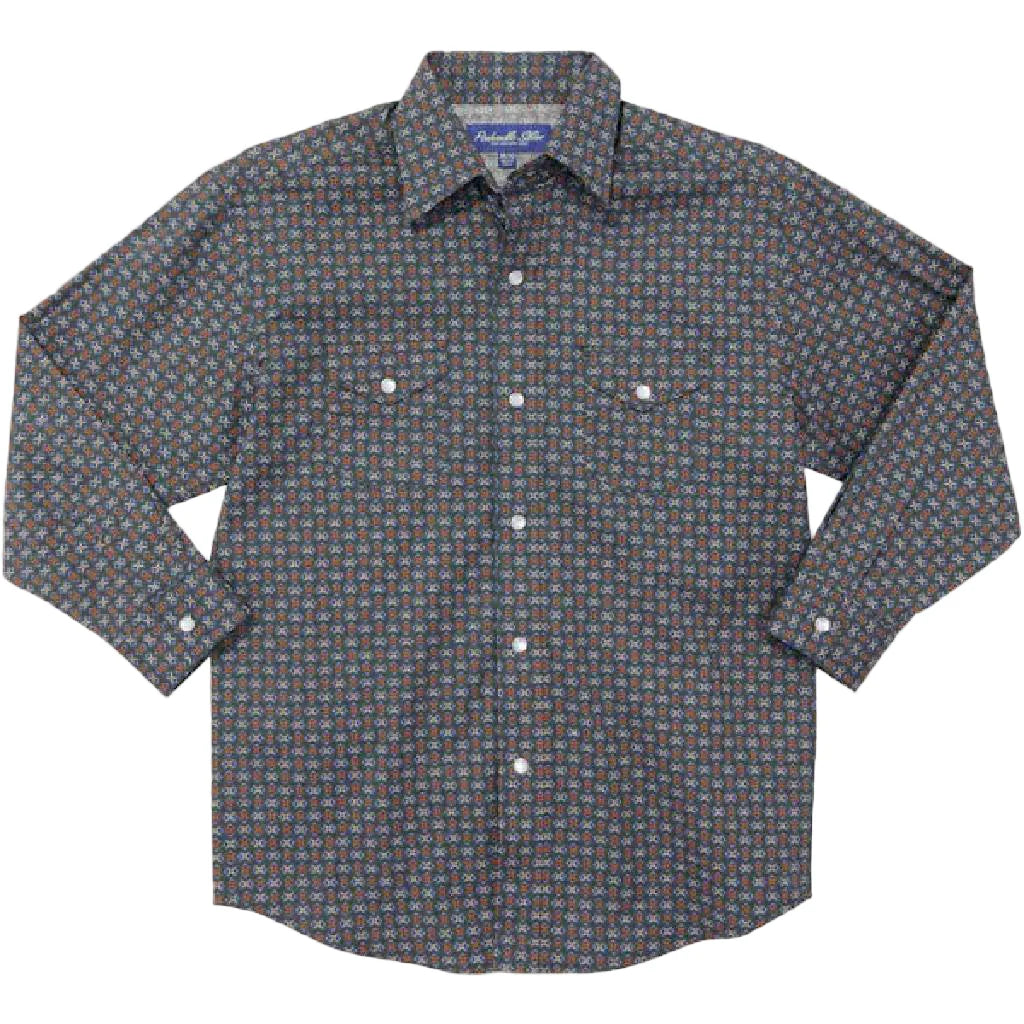 Panhandle Slim Boy's Snap Western Indigo Shirt
