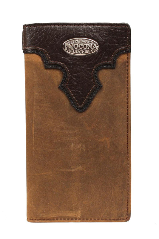 Distressed Concho Wallet from Nocona