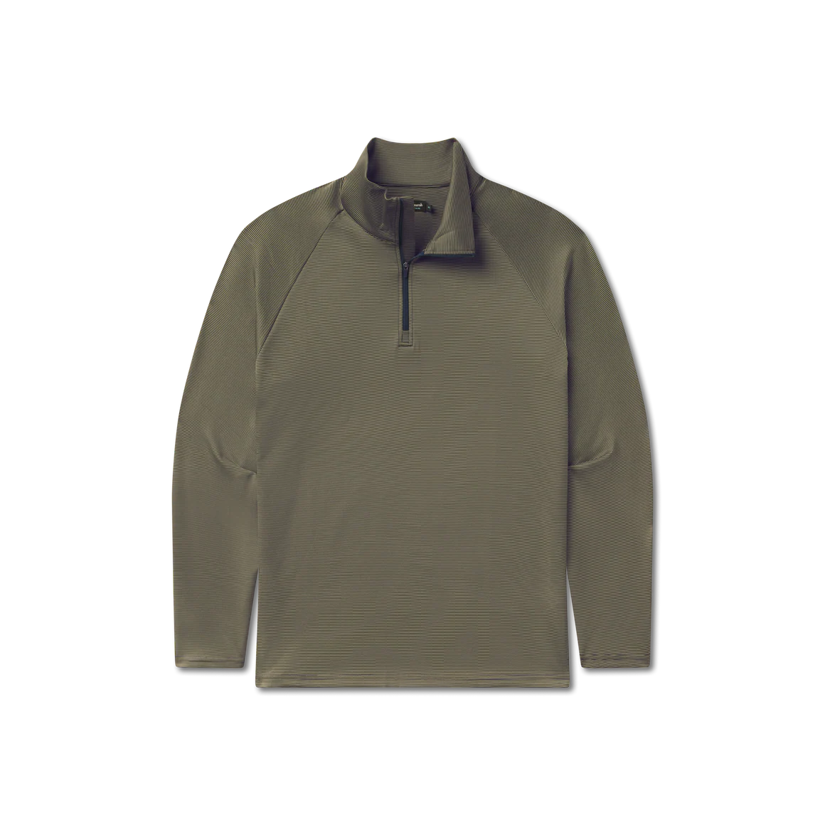 Southern Marsh Men's Southampton Performance Quarter Zip - Stripes Olive