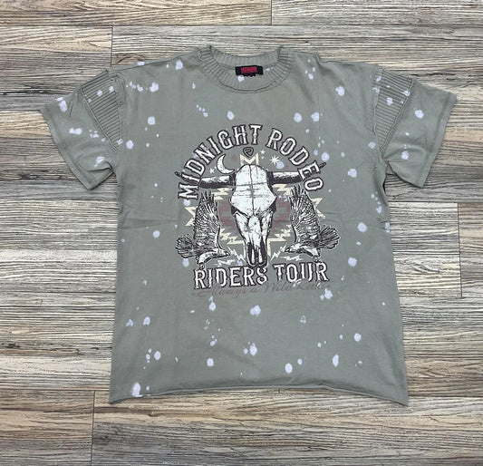 Oversized Tee with Rib Detail - BW21T05425