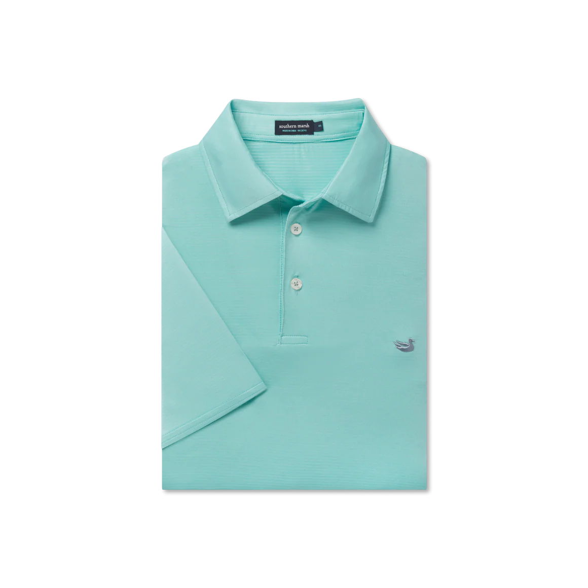 SOUTHERN MARSH Dunmore Performance Polo (Antigua Blue)