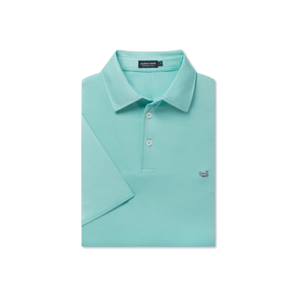 SOUTHERN MARSH Dunmore Performance Polo (Antigua Blue)