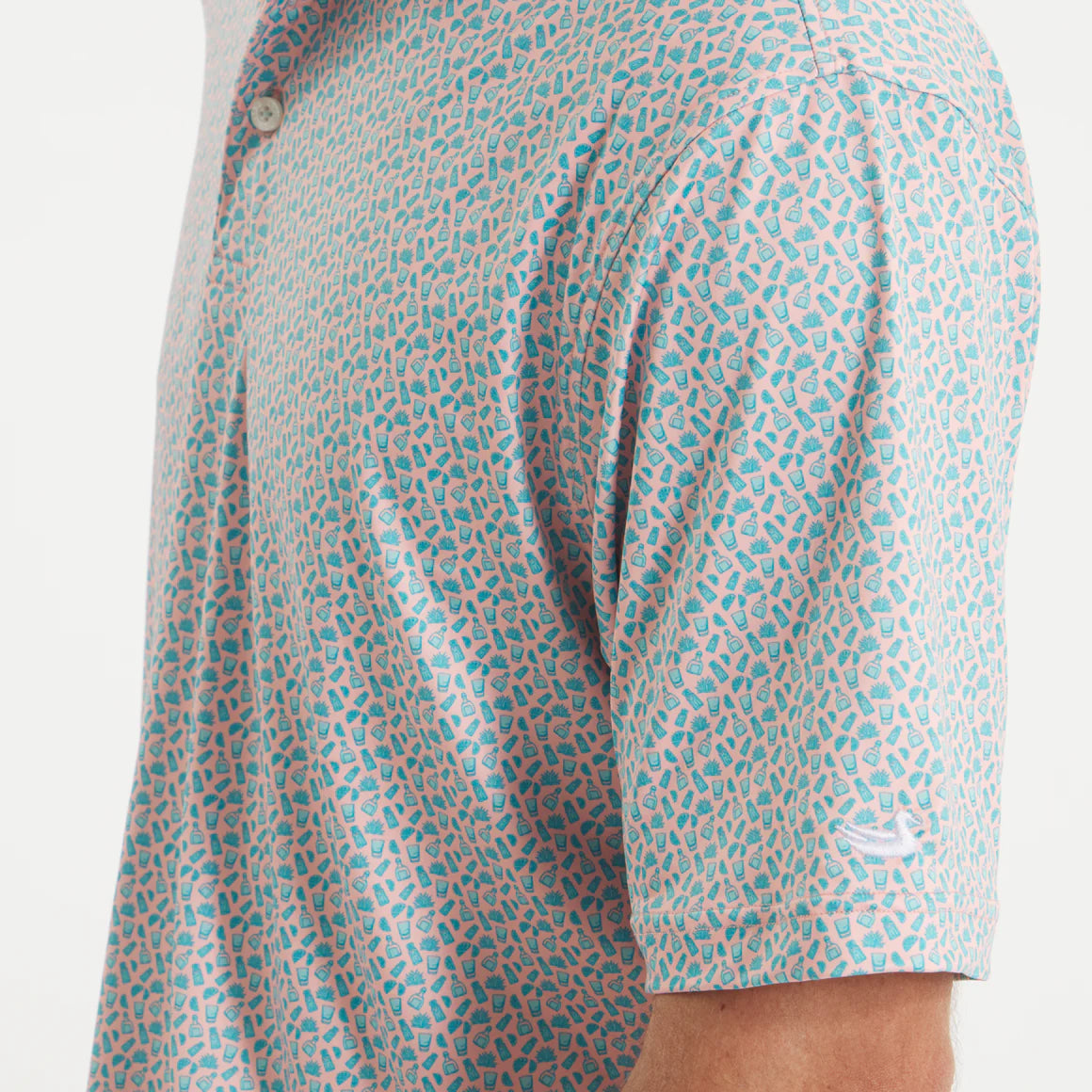 Flyline Performance Polo - Salt & Lime