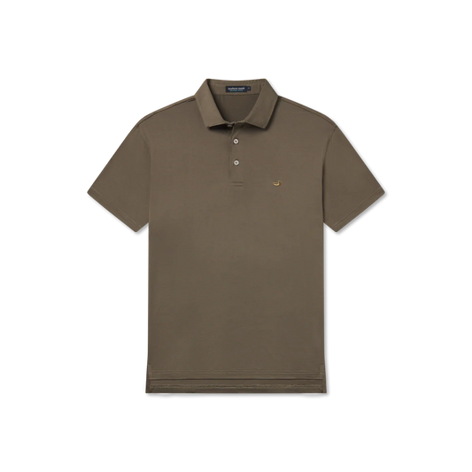Southern Marsh Bermuda Performance Polo - Wellington Stripe