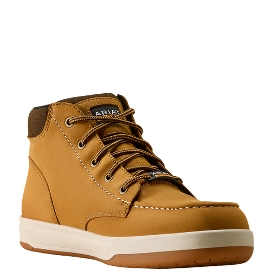Ariat Men's Outmatch Mid Distressed Brown Composite Toe Work Shoe 10080334