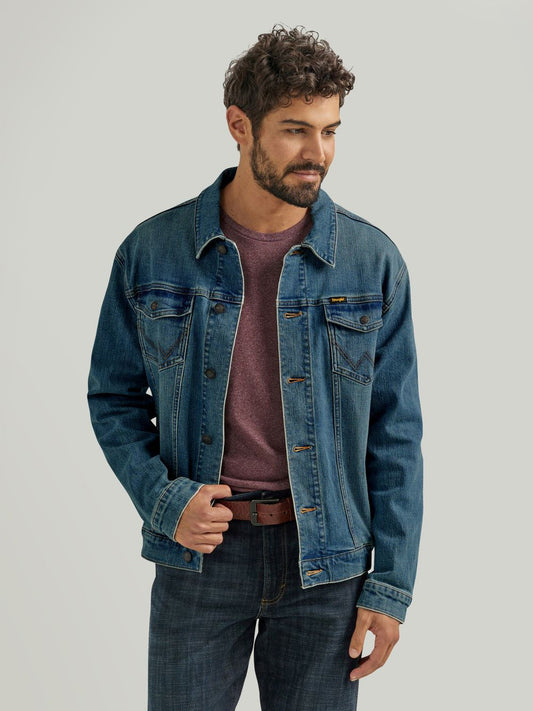 Wrangler Retro Denim Jacket Unlined - Mens Jacket - 112352967