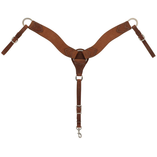 ROUGH OUT BREAST COLLAR, OILED H