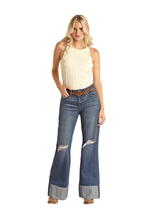 MED WASH COMFORT FLARE - RRWD6HR1BI