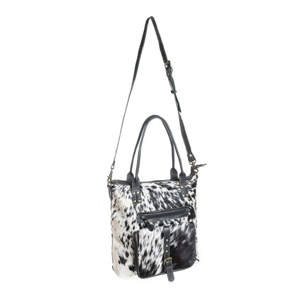 Mesa Maverick Tote Bag in Black & White
