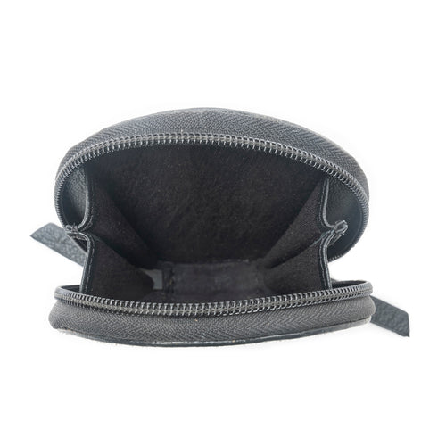 Mesa Halo Hairon Coin Pouch in Black & White