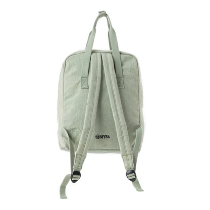 Pioneer Trek Canvas Backpack Bag in Light Green