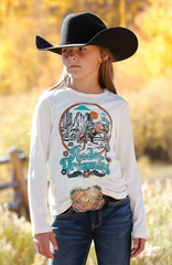 Girls' Rodeo Dreaming Long Sleeve Tee