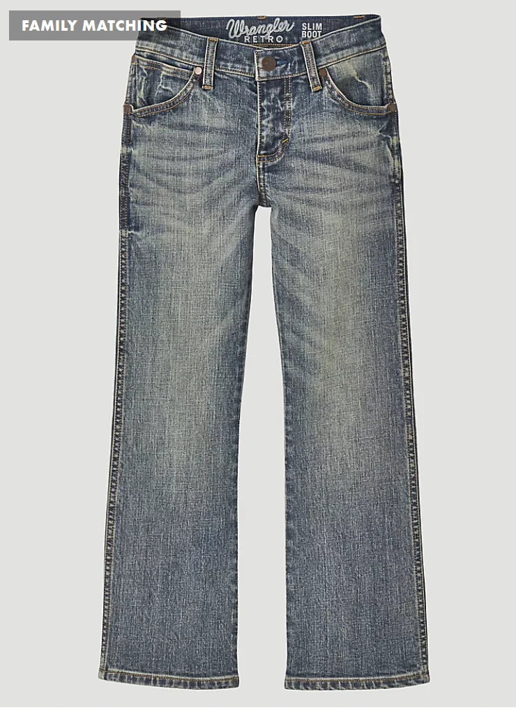 Boys Wrangler Retro® Slim Boot Jean - 112344607