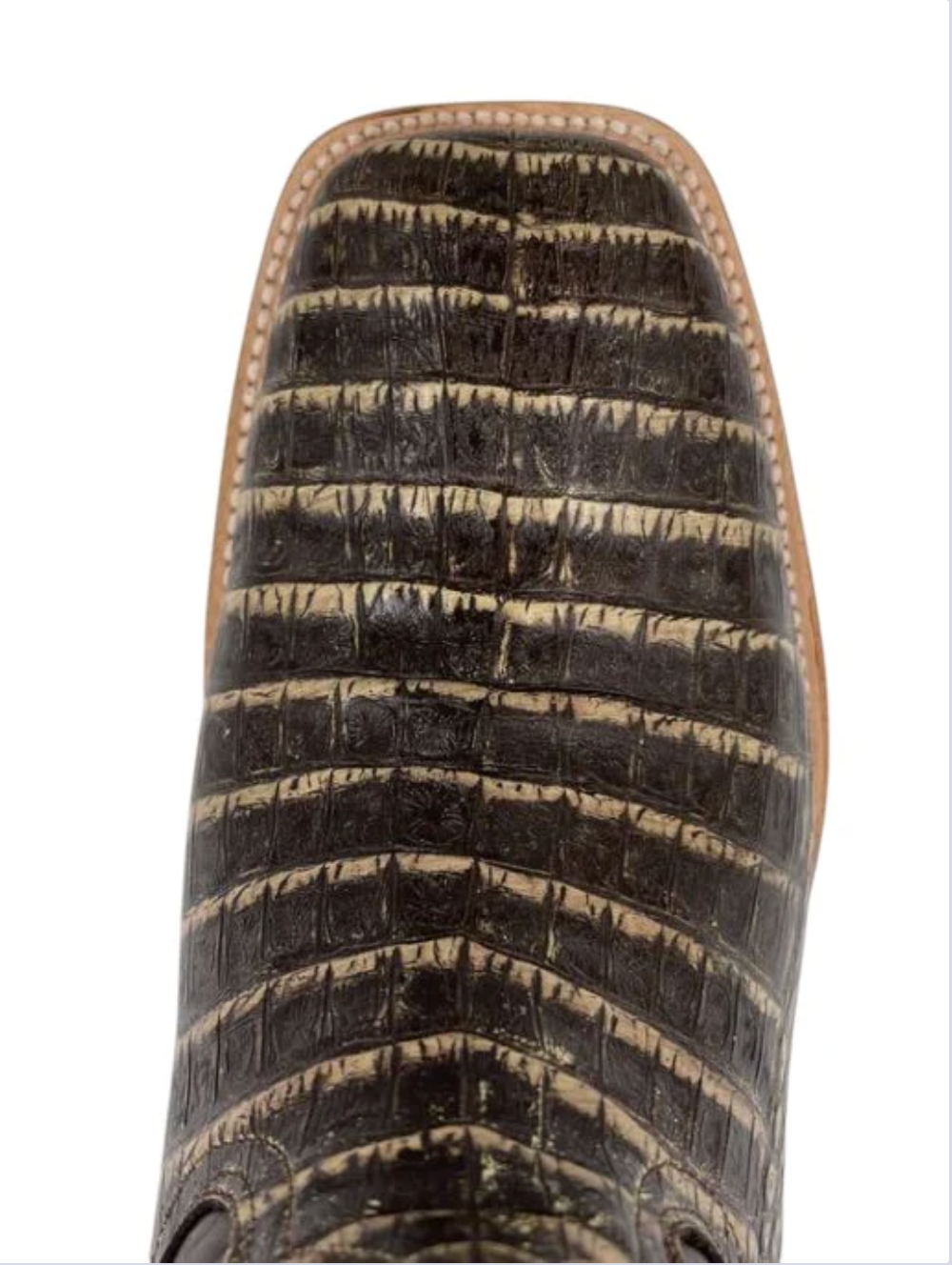 COWTOWN CAIMAN PRINT WESTERN BOOTS - Q6150