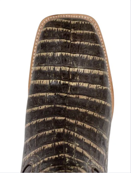 COWTOWN CAIMAN PRINT WESTERN BOOTS - Q6150