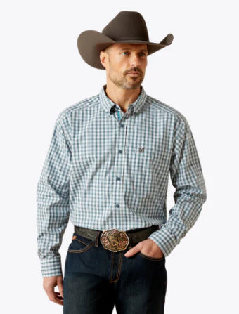 Ariat Mens Dark Teal Pro Series Townes Classic Fit