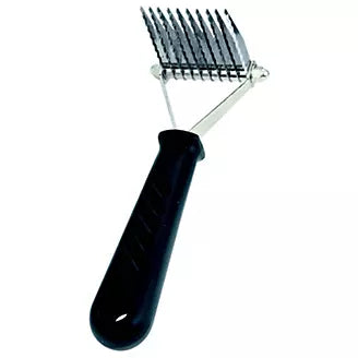 MANE AND TAIL THINNING RAKE BLK