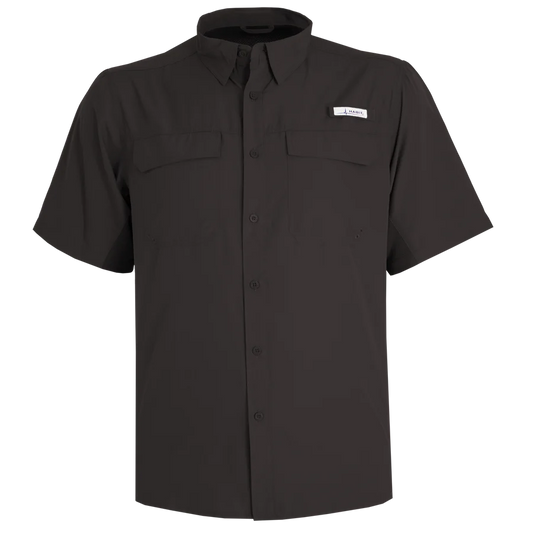 Trappers Cabin River Shirt Short Sleeve-Black