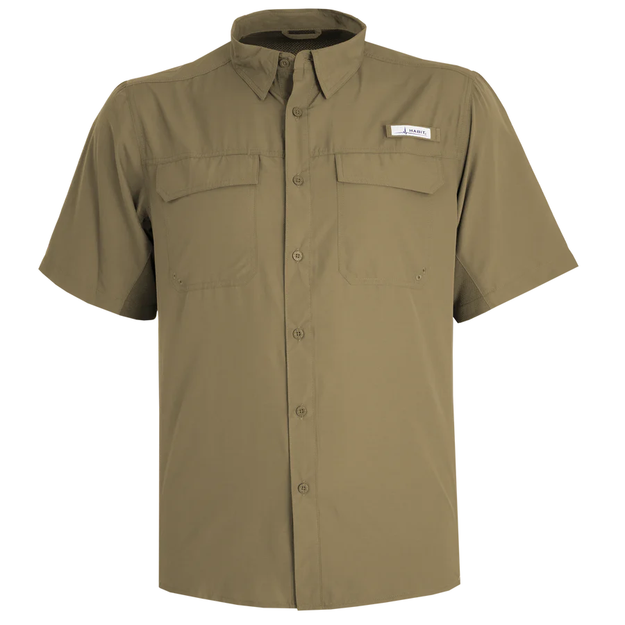 Trappers Cabin River Shirt Short Sleeve-Deep Lichen Green