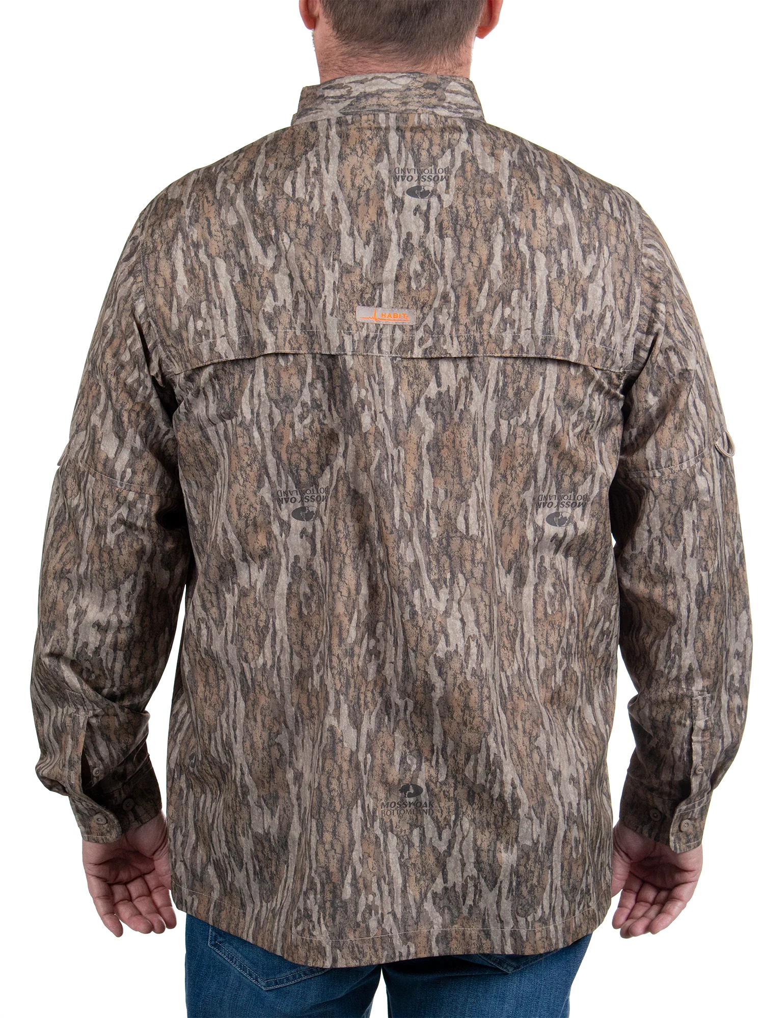 Chemise Camouflage Mossy Oak Breakup Homme 2XL - Manches Longues Boutonnée Chasse