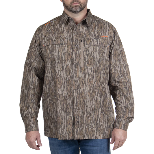Men's Hatcher Pass Long Sleeve Camo Guide Shirt