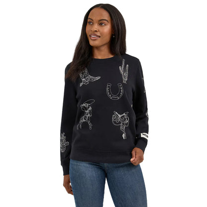 Women's Wrangler Icons Pullover Sweatshirt