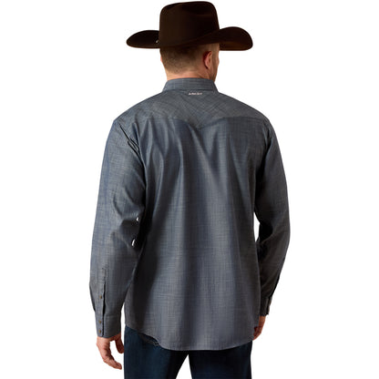 ARIAT WF CHAMBRAY BLUE REFINED SLUB - MENS SHIRT - 10073488