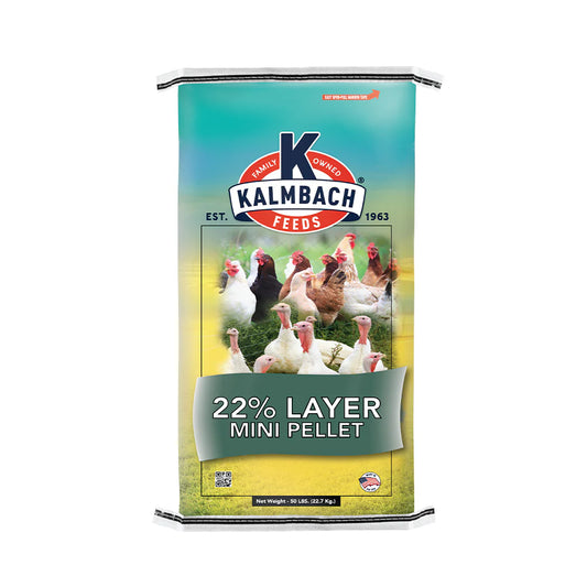 KALMBACH 22% LAYER Mini Pellet