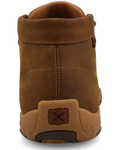 Work Chukka Driving Moc - Distressed Saddle - MDMXN01