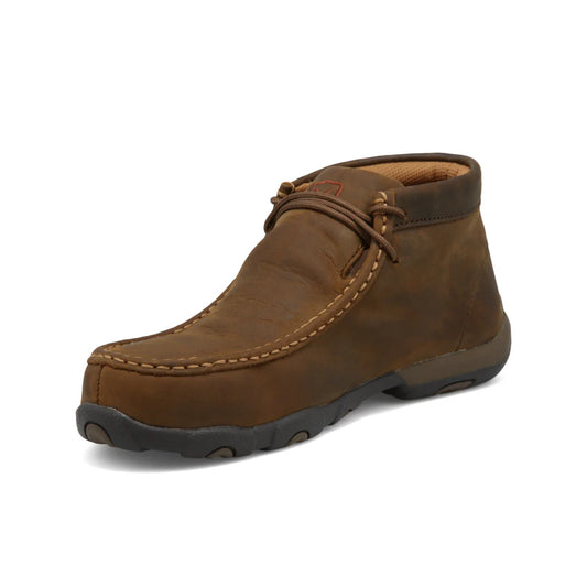 Work Chukka Driving Moc - Distressed Saddle - WDMST01