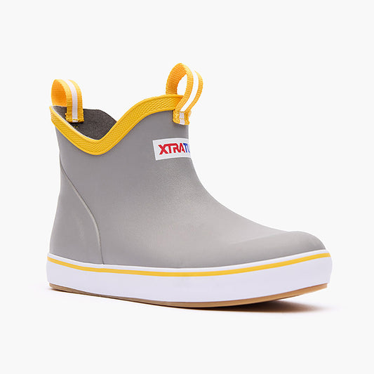 Kids Ankle Deck Boot - Grey