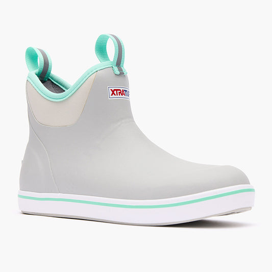 Women's 6 in Ankle Deck Boot - Grey