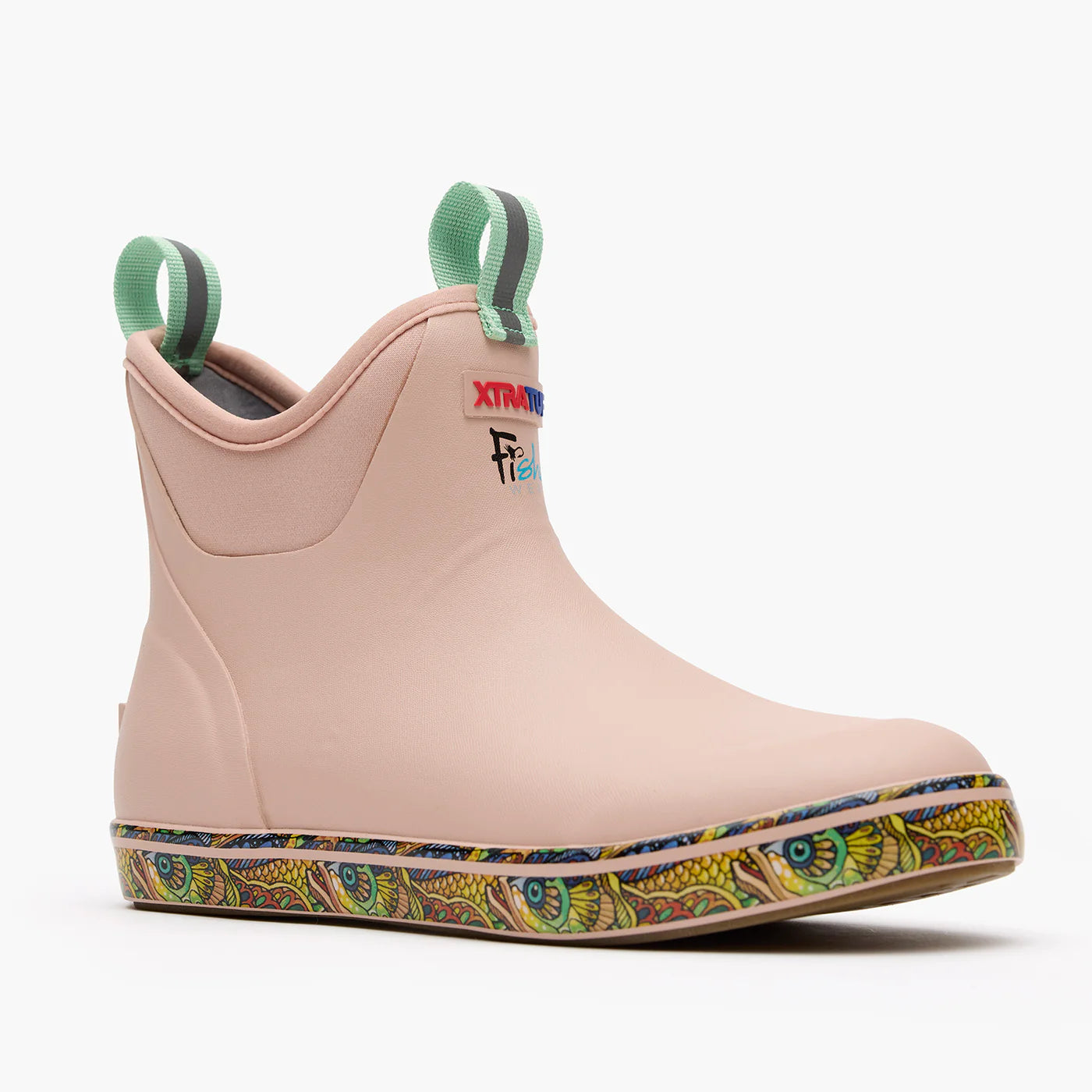 Women's Ankle Deck Boot-Cameo Rose / Fishe Tarpon