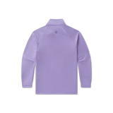 Youth Southampton Performance Quarterzip - Stripes white and purple