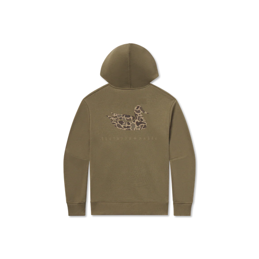 Southern Marsh - Youth Surfside Hoodie - Duck Originals - Moss Green