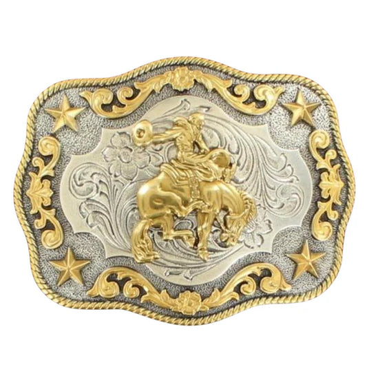 Saddle Bronc Buckle by Nocona