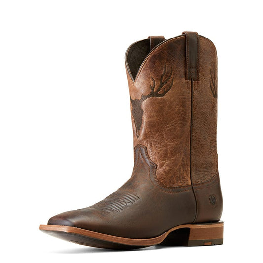 Ariat Men's Crosshair Dark Whiskey Square Toe Western Boots - 10046827