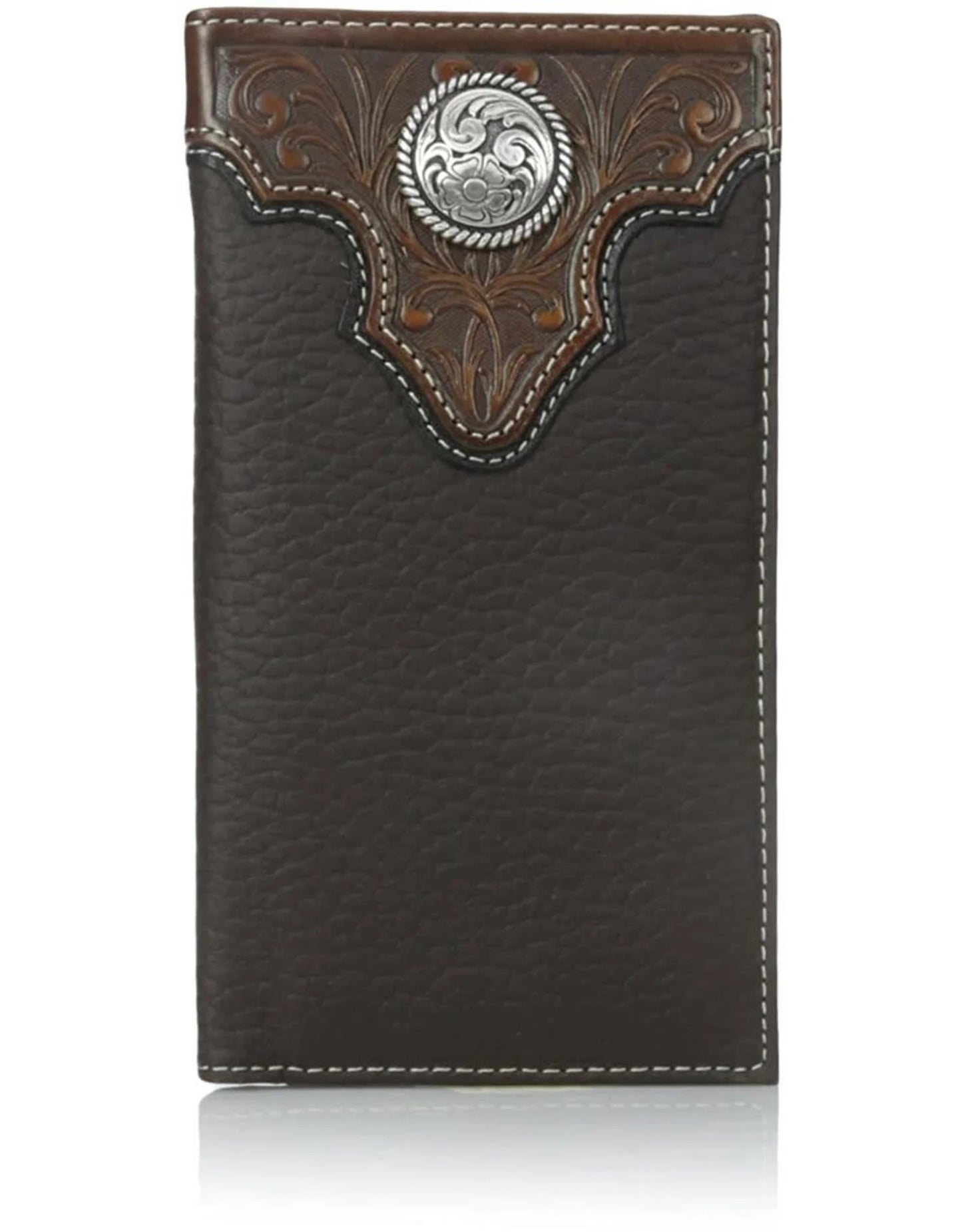 Ariat Stamped Concho Rodeo Wallet