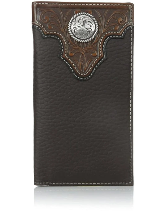 Ariat Stamped Concho Rodeo Wallet