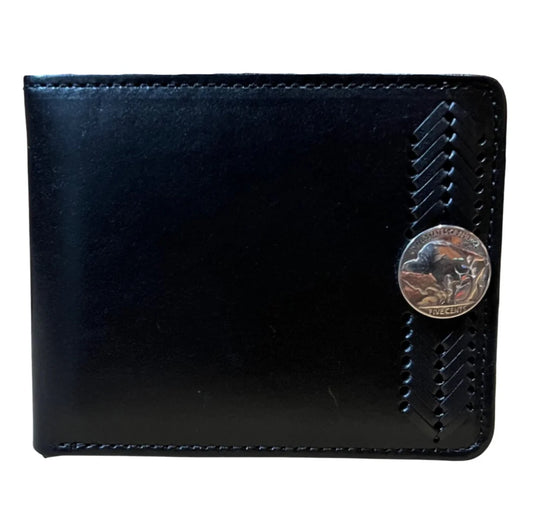 Brighton Cody Buffalo Bifold Wallet - E70023