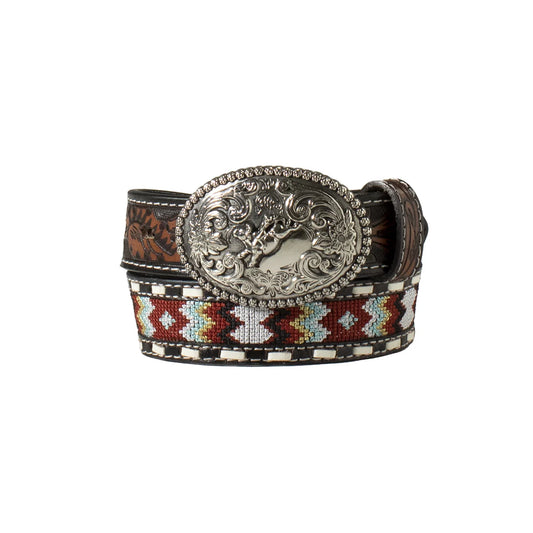 Nocona Boys Aztec Bullrider Belt - N4441702 R2